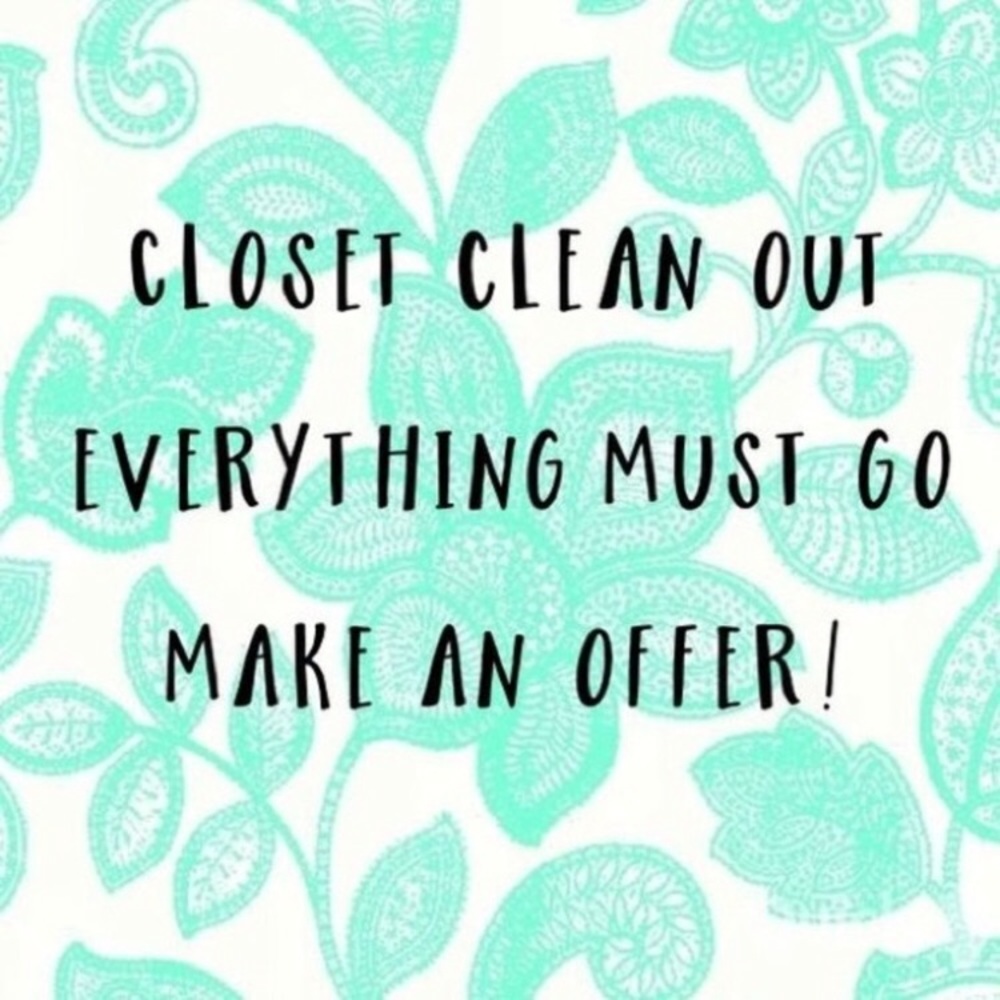 CLOSET CLEAROUT